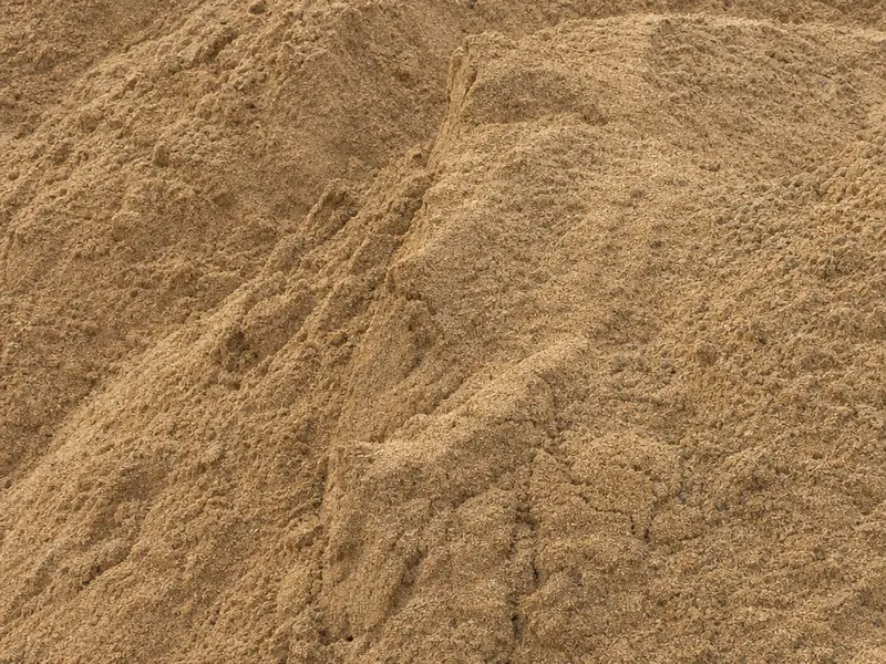 Close-up of tan sand (generic material photo)